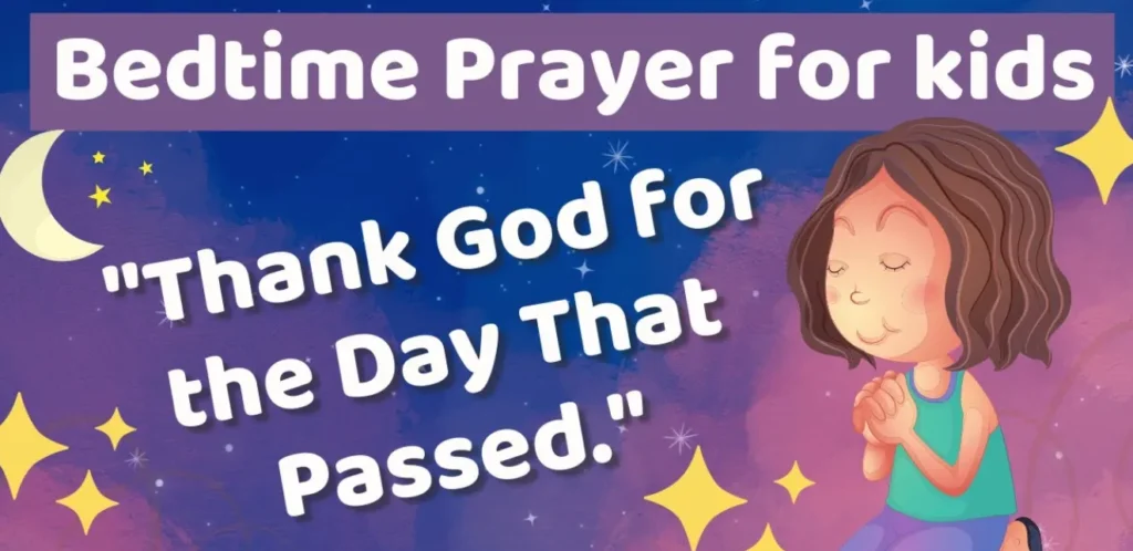 bedtime prayers for preschoolers
