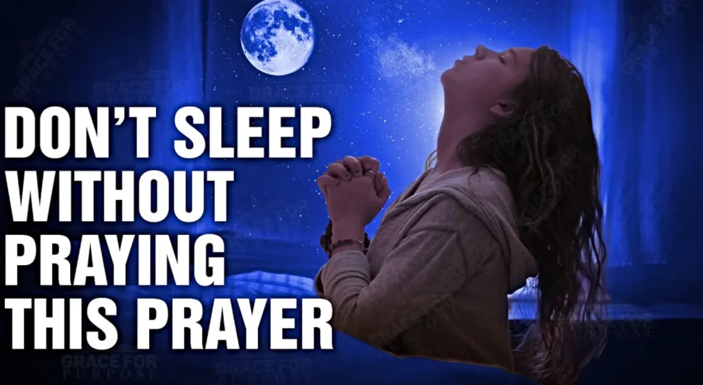 prayers before bed