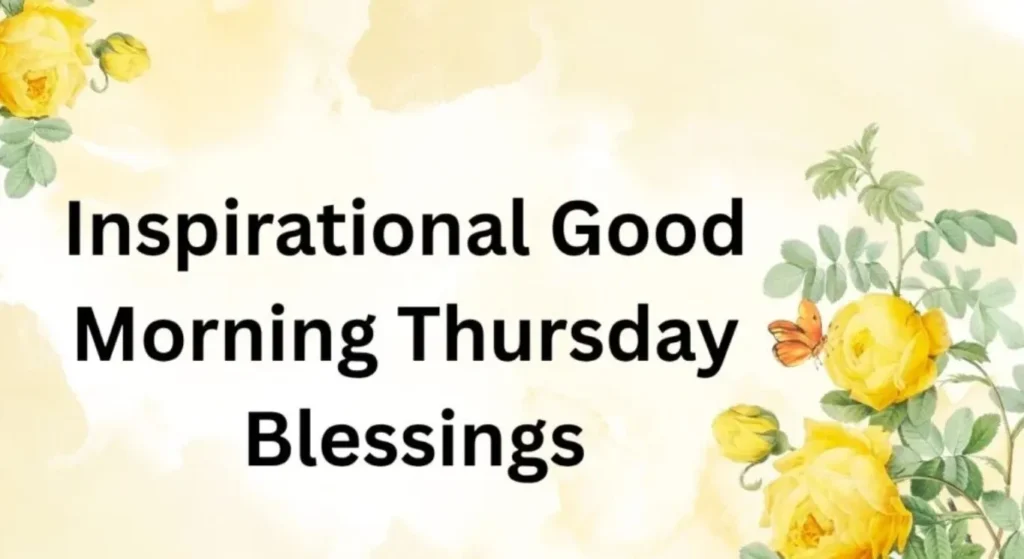thursday blessings images