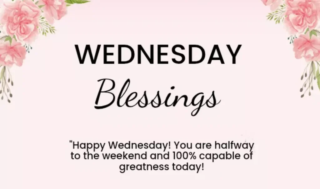 wednesday blessings