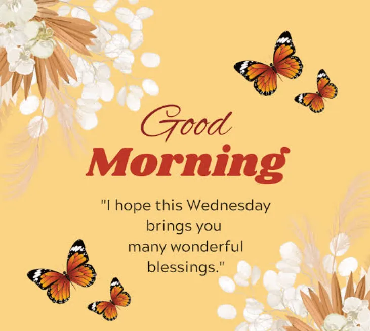 wednesday morning blessings