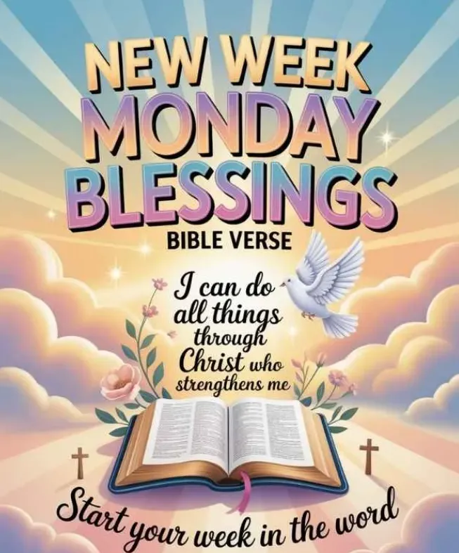 71+ Monday Blessings, Prayers, and Quotes for a Peaceful New Week