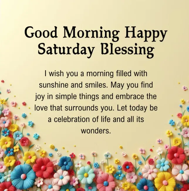 79+ Saturday Blessings, Prayers, and Uplifting Wishes for a Peaceful Weekend