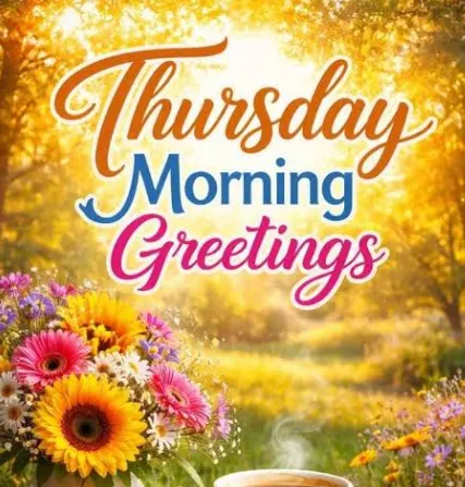 83+ Thursday Morning Blessings, Prayers & Positive Wishes to Brighten Your Day
