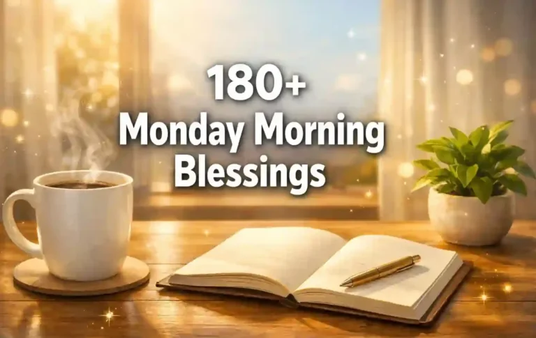 93+ Monday Morning Blessings, Prayers & Positive Quotes to Start Your Week